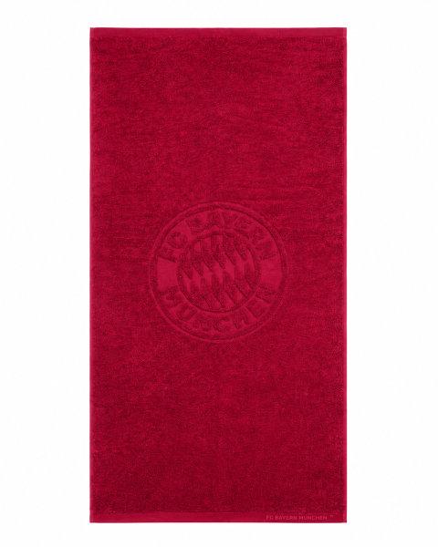 FC Bayern München Badetuch Bordeaux 180x90 cm